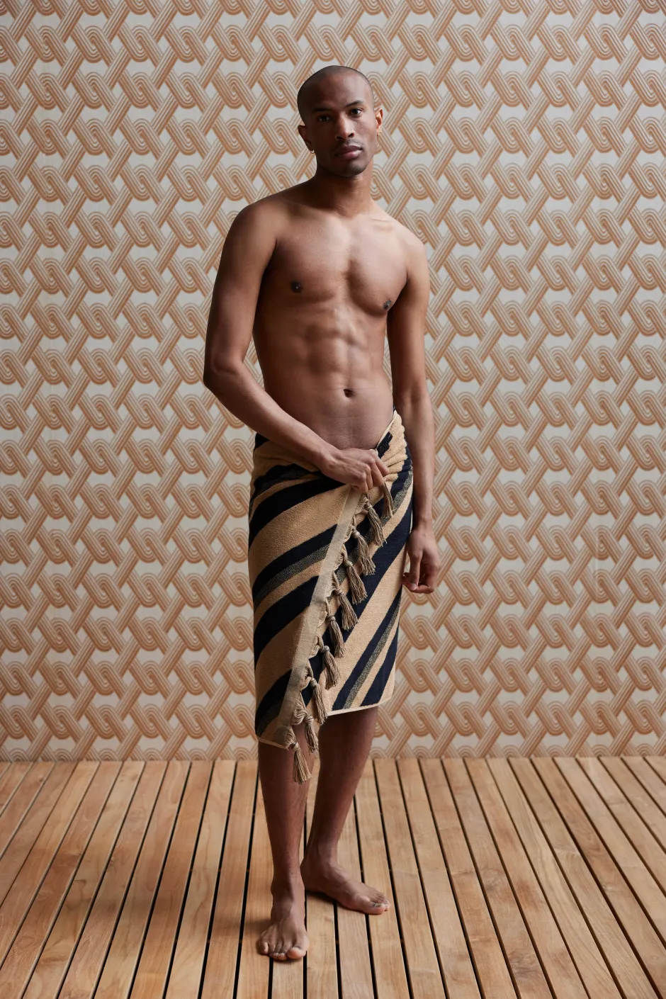 HKliving Douchelaken 1984 (140X70 Cm) New