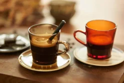 HKliving Koffieglas 70'S (O7,7 Cm) (200 Ml) (Set Van 4) Discount