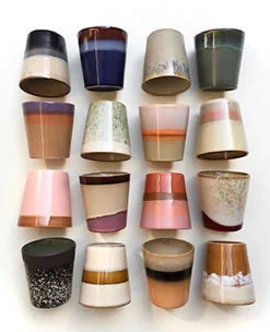 HKliving Koffiekopje 70'S (O7,5 Cm) (180 Ml) Clearance