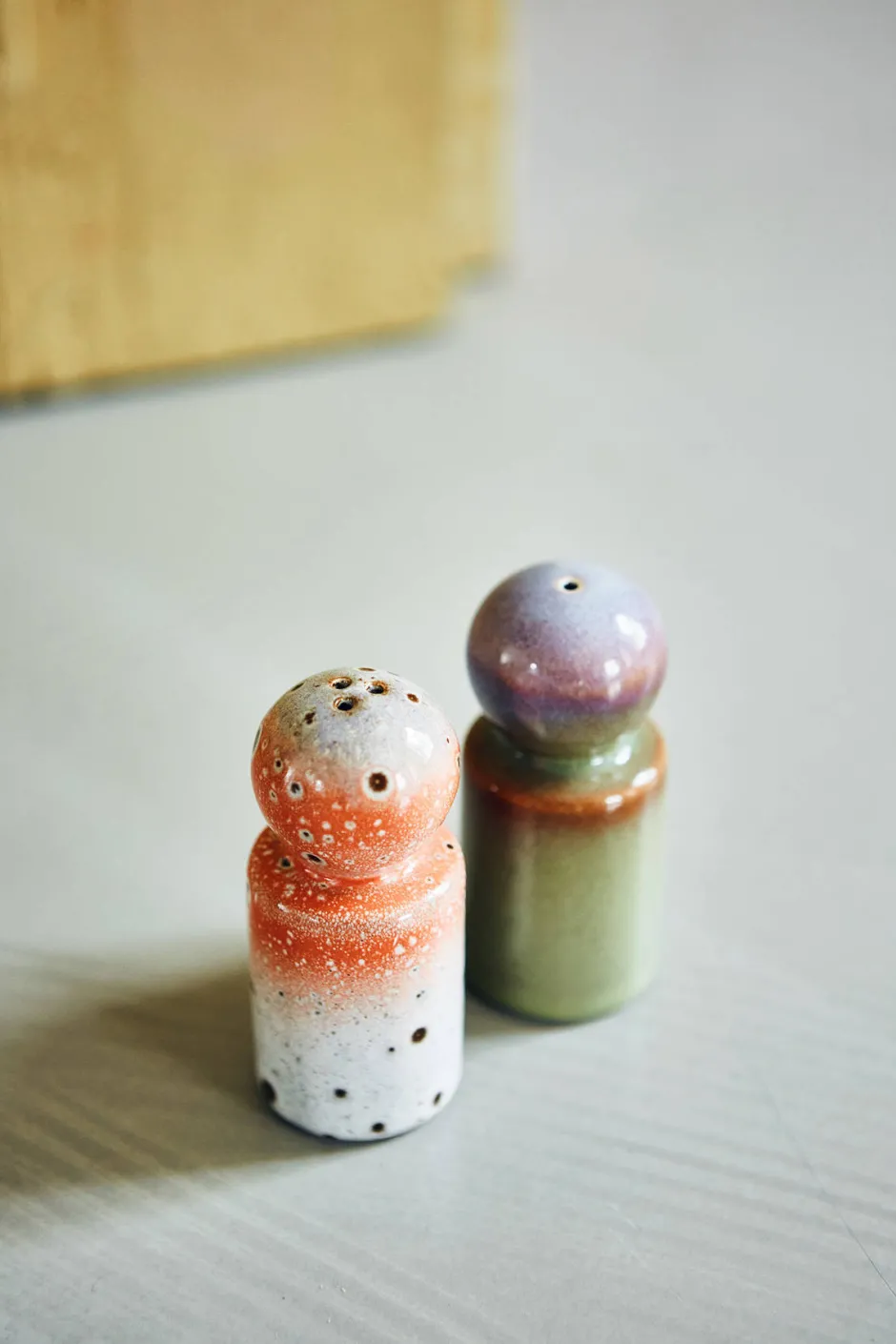 HKliving Peper- En Zoutstel 70'S Discount