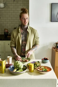 HKliving Serveerschaal 70'S (O26,5 Cm) Clearance