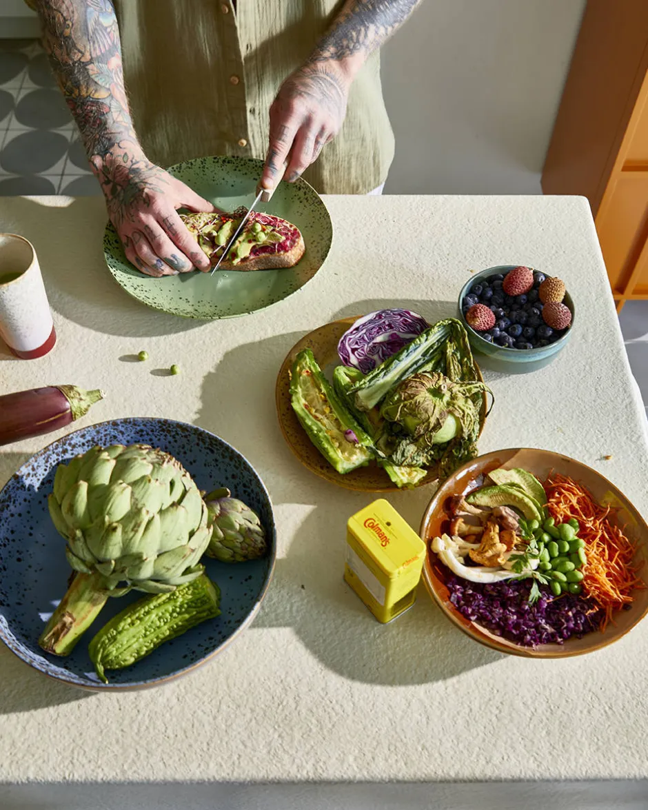 HKliving Serveerschaal 70'S (O26,5 Cm) Clearance