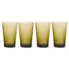 HKliving Theeglas 70'S (O8,7 Cm) (400 Ml) (Set Van 4) Clearance