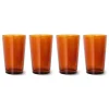 HKliving Theeglas 70'S (O8,7 Cm) (400 Ml) (Set Van 4) Best