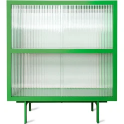 HKliving Wandkast Cupboard Ribbed Glass Best