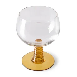 HKliving Wijnglas Swirl (350 Ml) (O10 Cm) Best