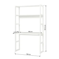 Hoppekids Kinderbureau - Opbergkast Storey (100 Cm) Sale