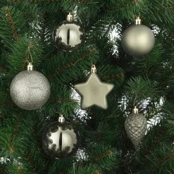 House of Seasons Kerstbal Onbreekbaar (Set Van 40) (O8 Cm) Discount