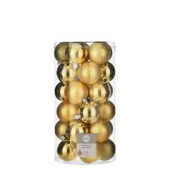 House of Seasons Kerstbal (Set Van 30) (O6 Cm) Hot