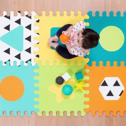 Infantino Main - Soft Foam Puzzle Mat Vloerpuzzel 6 Stukjes^ Puzzels