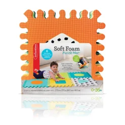 Infantino Main - Soft Foam Puzzle Mat Vloerpuzzel 6 Stukjes^ Puzzels