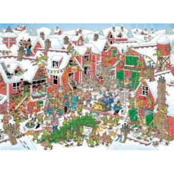 Jan van Haasteren Het Dorp Van De Kerstman Legpuzzel 5000 Stukjes^ Puzzels
