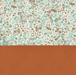 Jollein Baby Ledikantaken 120X150Cm Bloemen Groen