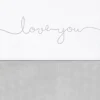 Jollein Baby Ledikantlaken 120X150Cm Love You Grey Hot