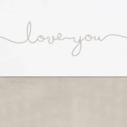 Jollein Baby Wieglaken 75X100Cm Love You Nougat Best