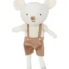 Jollein Mouse Bowie Knuffel 32 Cm^ Babyspeelgoed