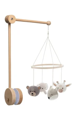 Jollein Muziekmobiel Animals^ Babyspeelgoed