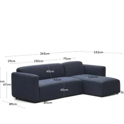 Kave Home Modulaire Hoekbank Neom Best