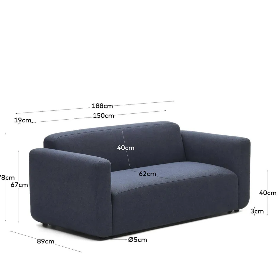 Kave Home Modulaire 2-Zitsbank Neom Best