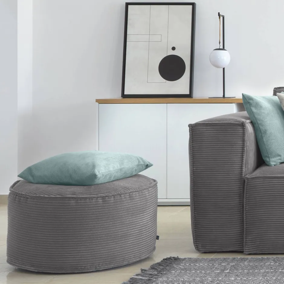 Kave Home Poef Wilma Discount