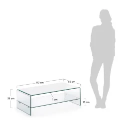 Kave Home Salontafel Burano (55X110 Cm) Clearance