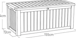 Keter Rockwood Opbergbox^ Opbergen