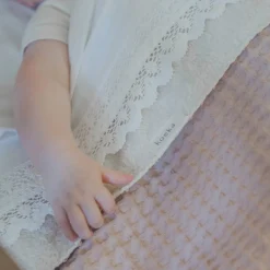 Koeka Crochet Baby Ledikantlaken 110X140Cm Milky New