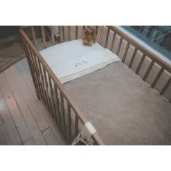 Koeka Falling Leaves Baby Wieglaken 80X100 Cm Wit Best