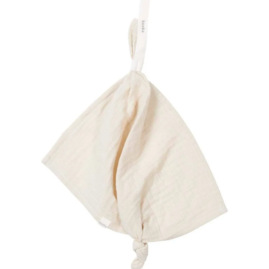 Koeka Faro Speendoekje Offwhite^ Babyspeelgoed