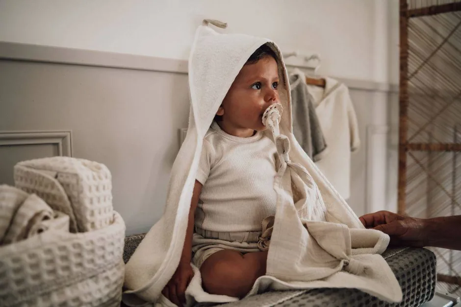 Koeka Faro Speendoekje Offwhite^ Babyspeelgoed