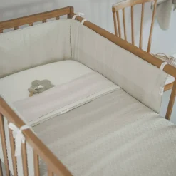 Koeka Napa Baby Ledikantlaken 110X140 Cm Offwhite New