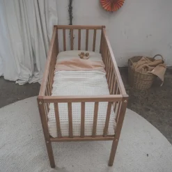 Koeka Napa Baby Wieglaken 80X100 Cm Perzik Roze Hot