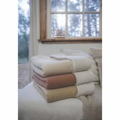 Koeka Oddi Plaid Warm White (200X140 Cm) Discount