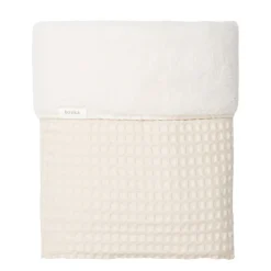 Koeka Oslo Plaid Wafel/Teddy 140X200 Cm Natural/Pebble (140X200 Cm) Online