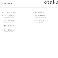 Koeka Oslo Teddy Eenpersoonsdeken Steel Grey/Pebble (200X140 Cm) Sale