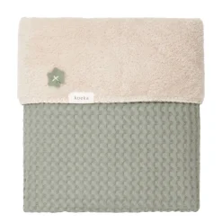 Koeka Oslo Teddy Eenpersoonsdeken Shadow Green (200X140 Cm) Discount