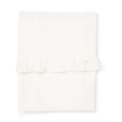 Koeka Ruffle Baby Wieglaken 80X100 Cm Warm White Online