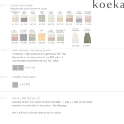 Koeka Ruffle Baby Wieglaken 80X100 Cm Warm White Online