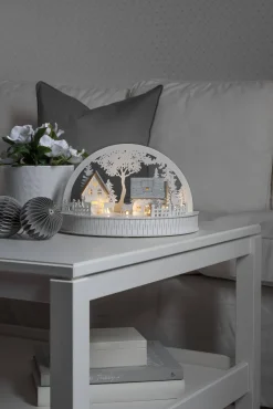 Konstsmide Silhouet Huisjes En Rendieren (Op Batterij Met Timer) (18X30X150 Cm) (5 Led) Best