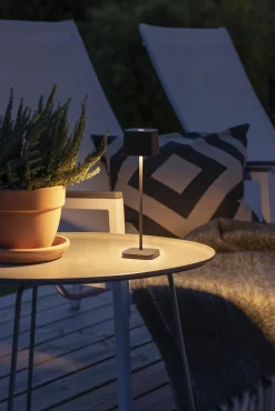 Konstsmide Usb Oplaadbare Mini Tafellamp Capri Usb Oplaadbaar^ Buitenlampen