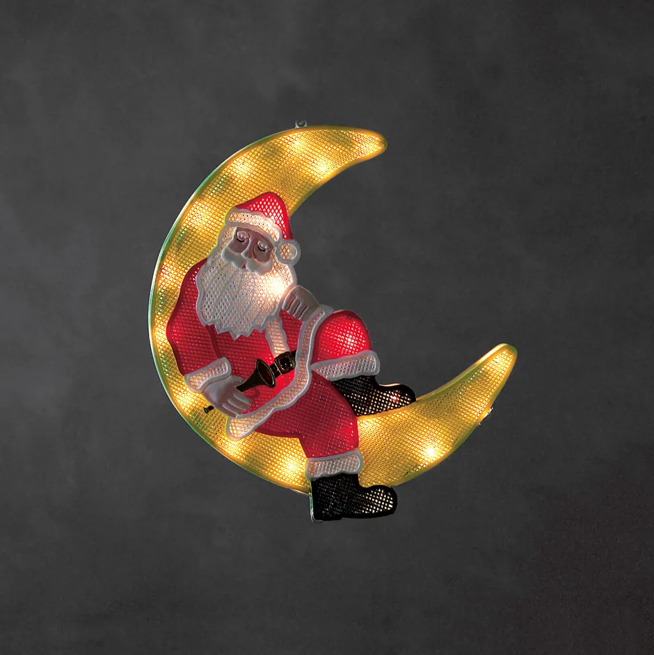 Konstsmide Venstersilhouet Kerstman (39X36 Cm) (20 Led) Sale