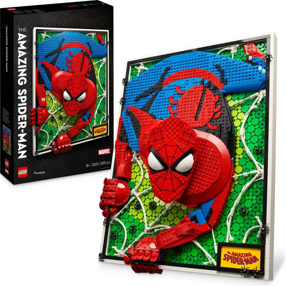 LEGO Art De Geweldige Spider-Man 31209^ Bouwspeelgoed