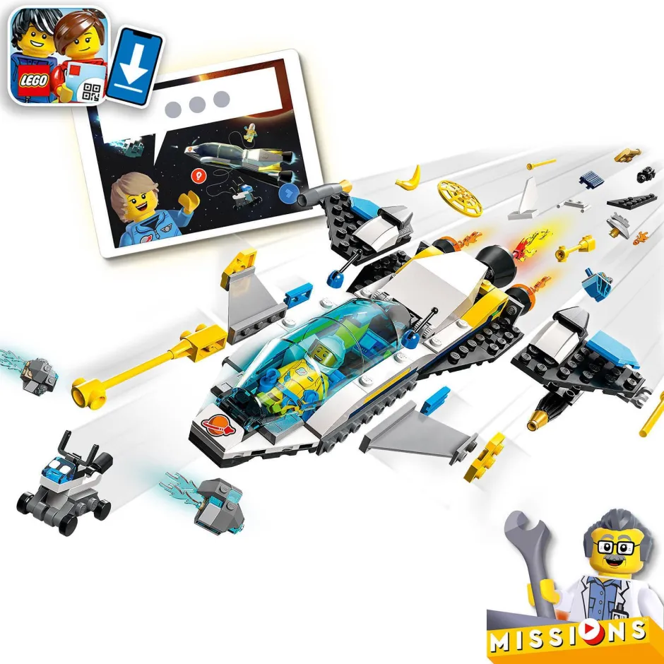 LEGO City Ruimteschip Voor Verkenningsmissies Op Mars 60354^ Lego