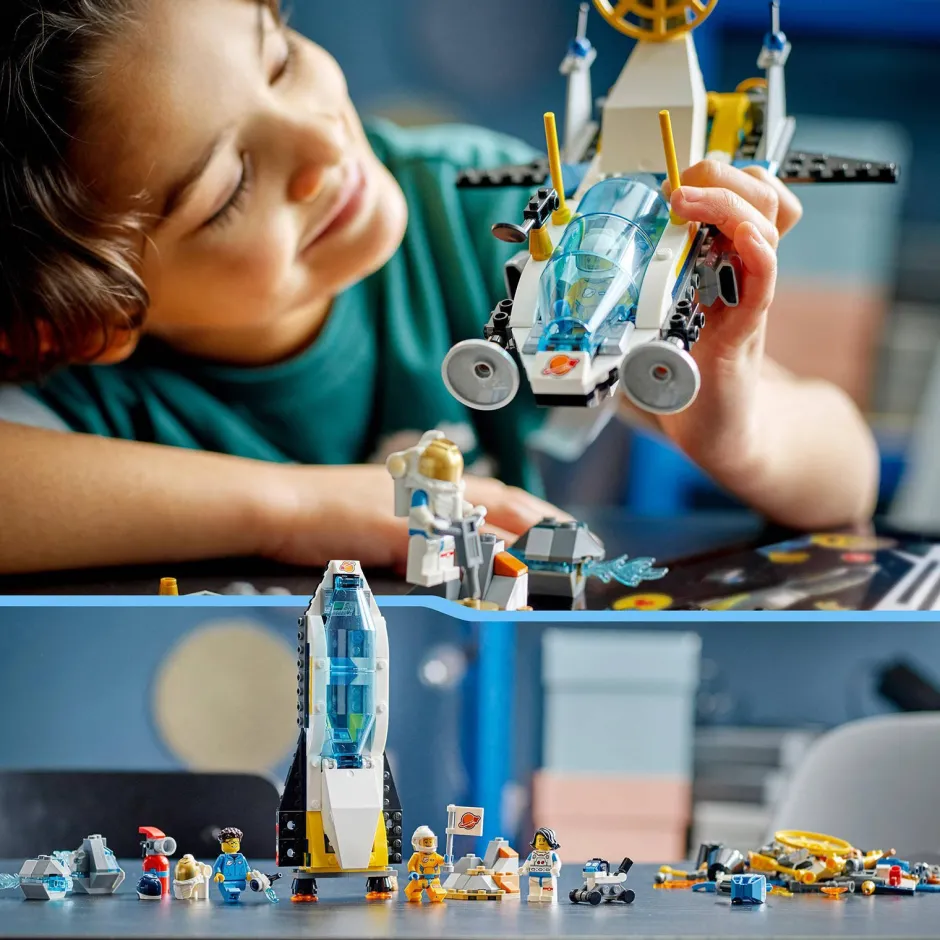 LEGO City Ruimteschip Voor Verkenningsmissies Op Mars 60354^ Lego