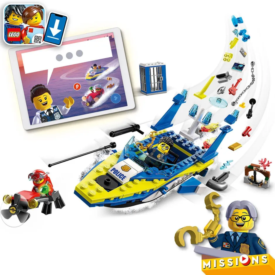 LEGO City Waterpolitie Recherchemissies 60355^ Lego