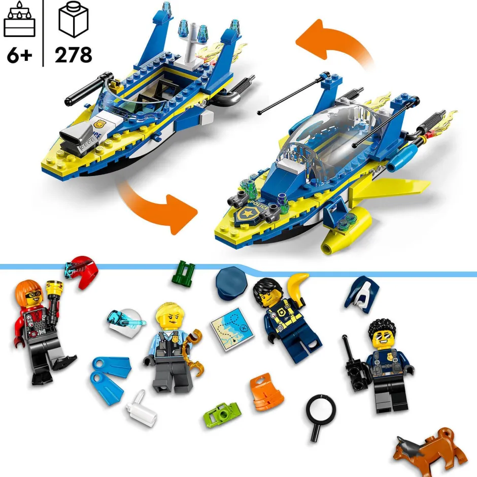 LEGO City Waterpolitie Recherchemissies 60355^ Lego