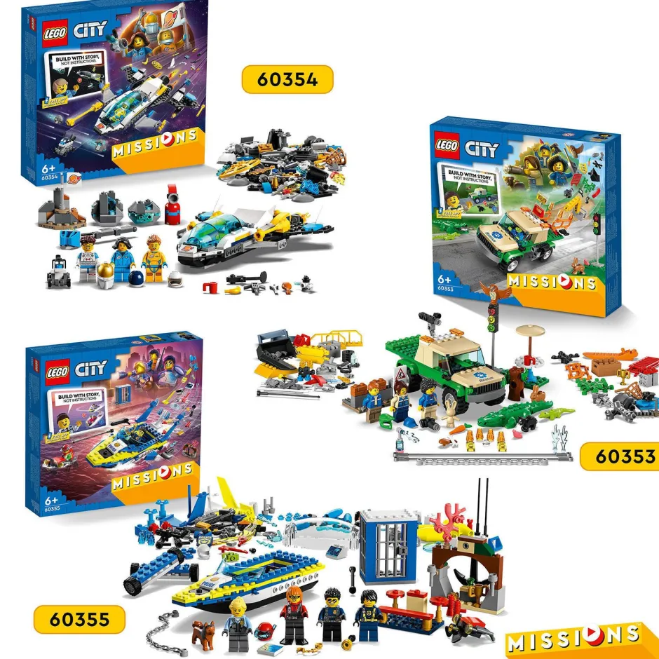 LEGO City Waterpolitie Recherchemissies 60355^ Lego