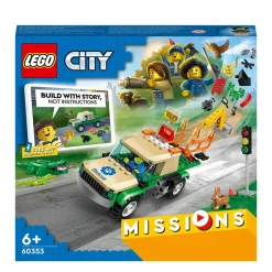 LEGO City Wilde Dieren Reddingsmissies 60353^ Lego