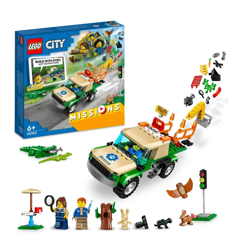LEGO City Wilde Dieren Reddingsmissies 60353^ Lego