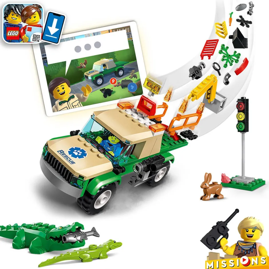 LEGO City Wilde Dieren Reddingsmissies 60353^ Lego